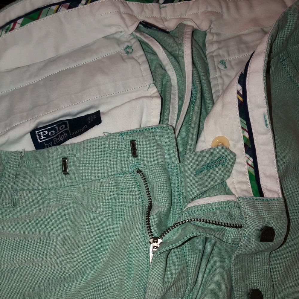 Light pistachio vintage Polo shorts size 36